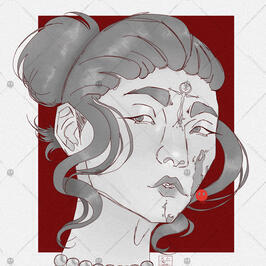 [OC] Aureila v1 Illustration